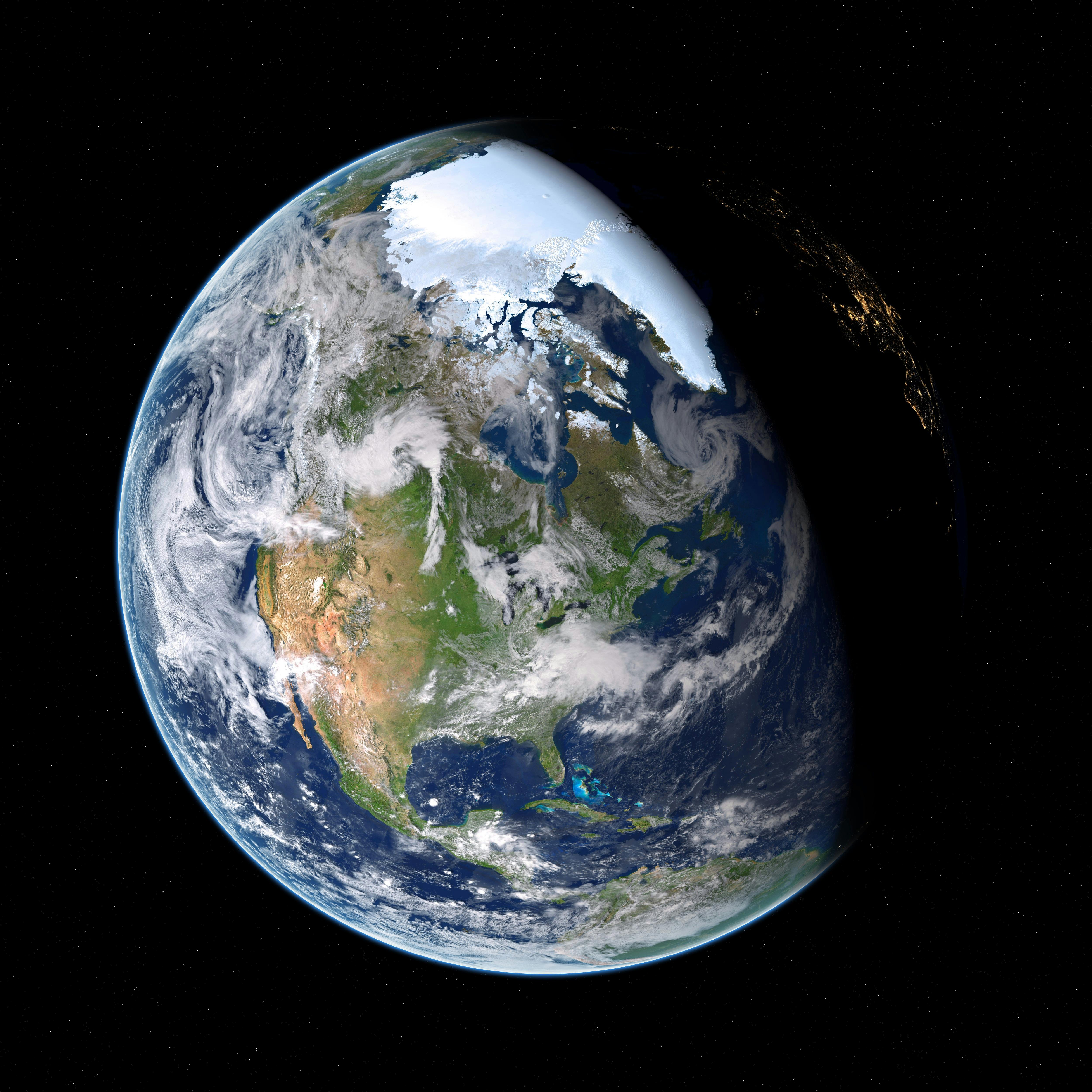 The Earth seen from space